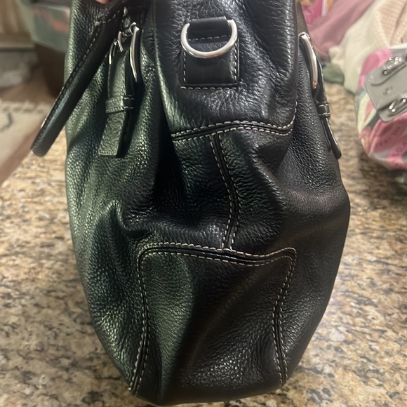 MICHAEL KORS | black leather large hand bag/purse/satchel - Picture 8 of 9